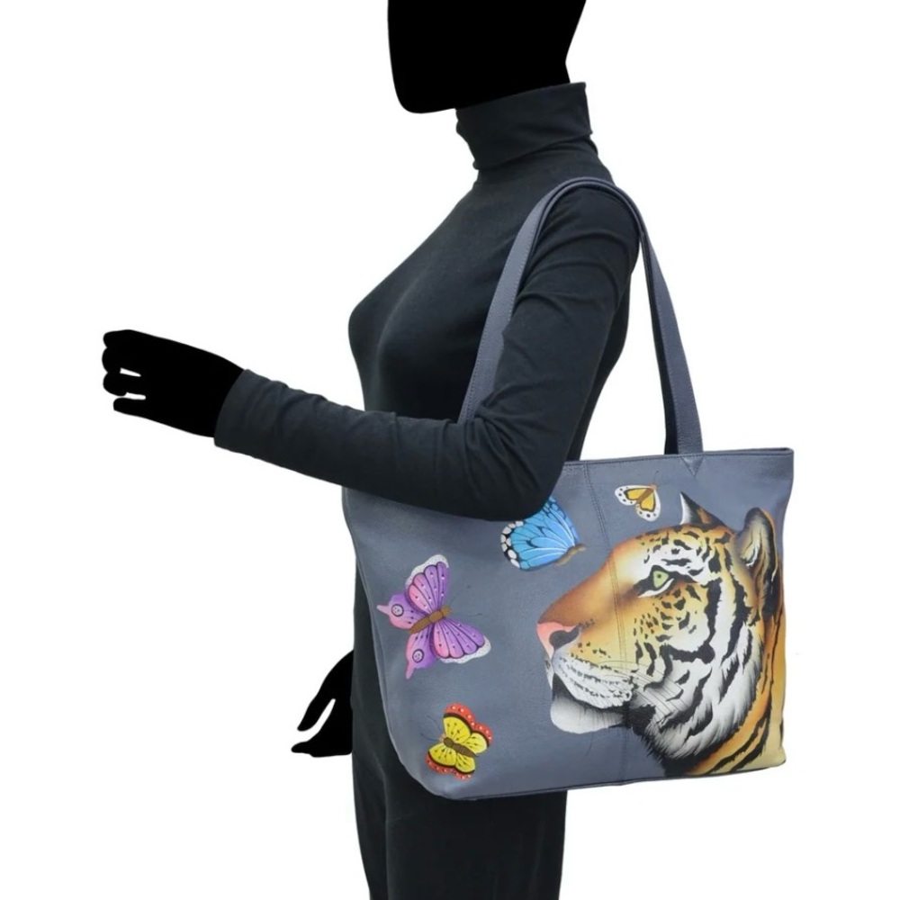 Anna by Anushka Large Tote “Royal Tiger”